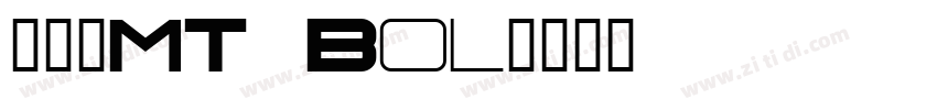 卡利斯MT Bol字体转换